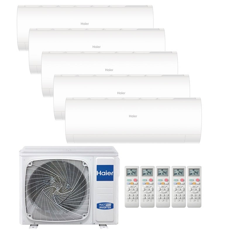 Haier Pearl Penta-Split Klimaanlage 2,5+2,5+2,5+2,5+2,5kW WLAN R32