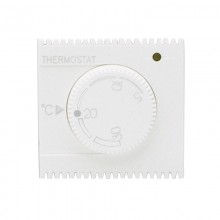 Thermostat Ave elektronischen DOMUS mit drehknopf 2-module 441085