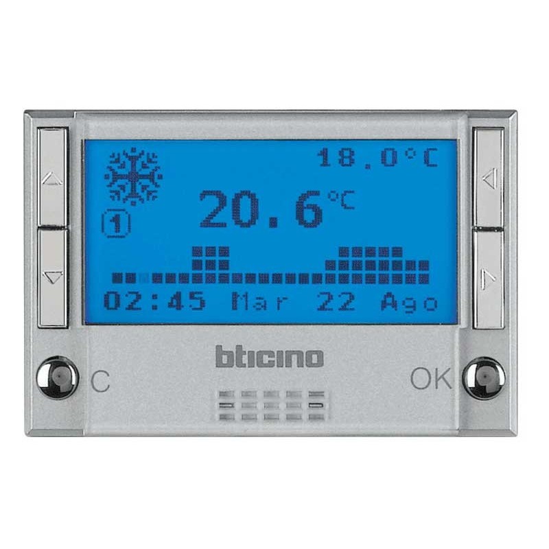 Bticino Axolute Programmierbarer Thermostat HC4451