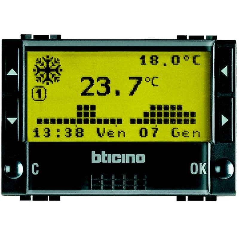 Bticino Livinglight Programmierbarer Thermostat L4451