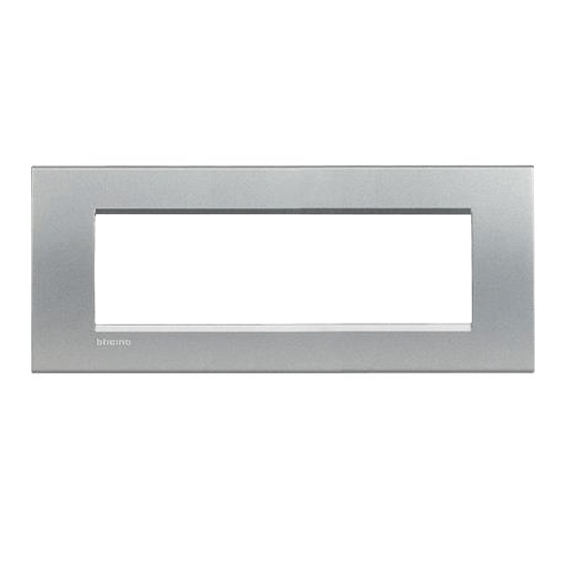 Bticino Livinglight Abdeckrahmen 7 Module Tech grau LNA4807TE