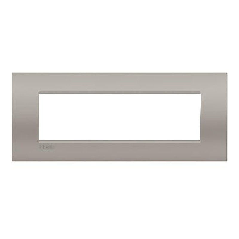 Teller Bticino LivingLight AIR sand 7 Plätze LNC4807SB