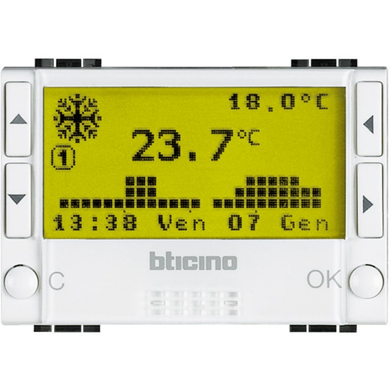 Bticino Livinglight Programmierbarer Thermostat A4451