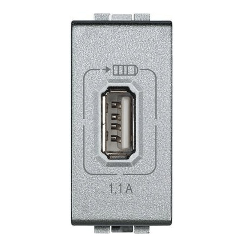 USB-Ladegerät 5 Vd.c Bticino LivingLight tech NT4285C1