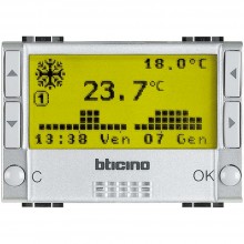 BTicino Livinglight Tech Programmierbarer Thermostat NT4451