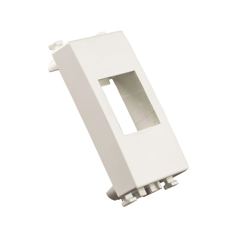 Fanton Adapter für Rj45 und Rj12 Buchse Vimar Arkè Weiß 23913