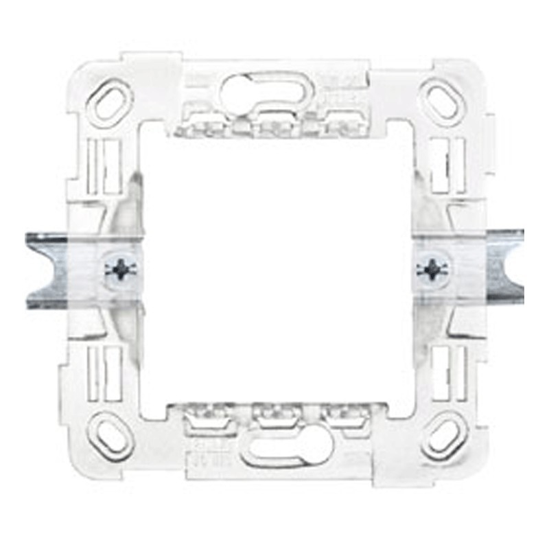 Rahmen 2 Module Urmet Simon Nea mit Klauen Durchmesser 60mm 10702N.G