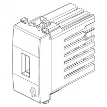 Vimar Eikon 5V1,5A USB-Stecker weiß 20292.