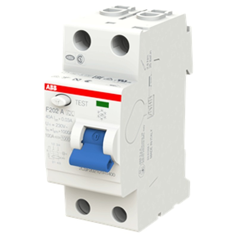 ABB Fehlerstrom-Schutzschalter 40A 30MA F427801