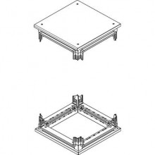 Bticino Sockel- und Header-Kit für HDX 350x350 Schränke 91801/33A