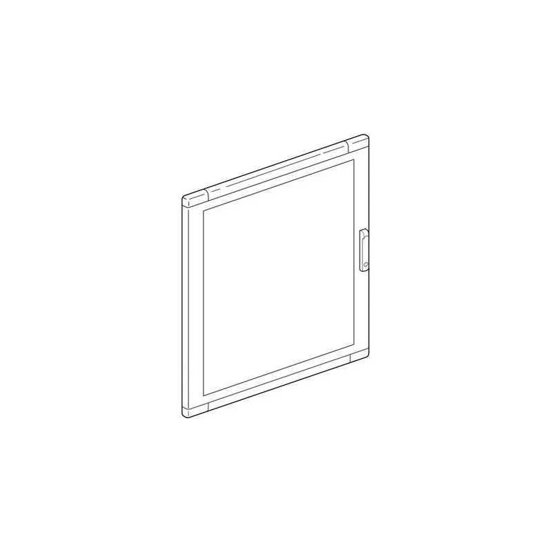 Bticino Glastür für SDX IP43 Wand- und Unterputzplatten 94520VE