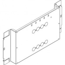 Bticino Befestigungsplatte für MW630 in Schalttafeln und Schränken 9561P/SW