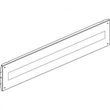 Bticino Paneel mit 4 Befestigungsschrauben 36 Module mit Fenster DIN35 9779/36