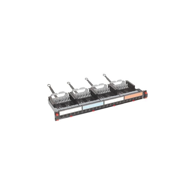 Bticino Patchpanel 24 RJ45 CAT5E UTP Stecker C9024C5EU