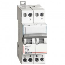 Bticino Schalter mit zentralem Nullpunkt 2NO 32A 230/400V 2 DIN Module