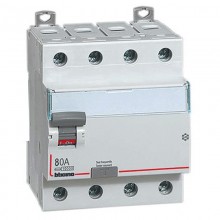 Bticino Fehlerstrom-Schutzschalter 4-polig 80A 300mA AC Typ 4 Module G744AC80