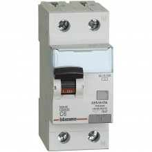 Bticino differentiell thermomagnetisch 1P+N AC 6A 4,5kA 30mA GA8813AC6