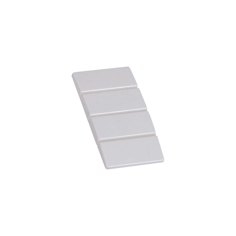 Fanton Steckdosenabdeckung für Platten weiß 23956