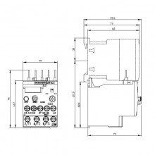 Siemens Überlastrelais für S00 Serie 2,2-3,2A 3RU21161DB0