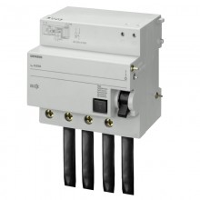 Siemens Differenzialsperre 4P 100A 300mA AC Typ 5 Module für 5SP4 5SM26470