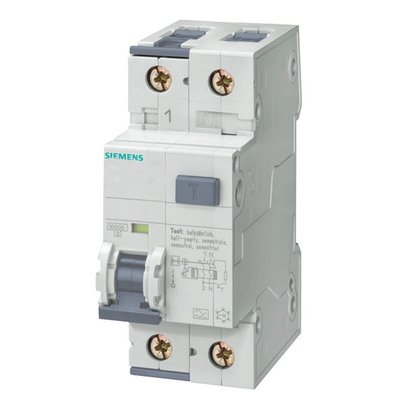 Siemens 20A 10KA 2M Fehlerstromschutzschalter 5SU13541KK20