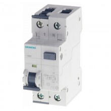 Siemens Fehlerstrom und Leitungsschutzschalter 10A 1P+N 300MA 4,5KA 5SU16531KK10