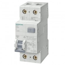 Siemens Fehlerstrom und Leitungsschutzschalter 16A 1P+N 300MA AC 6KA 2 Mod 5SU16561KK10