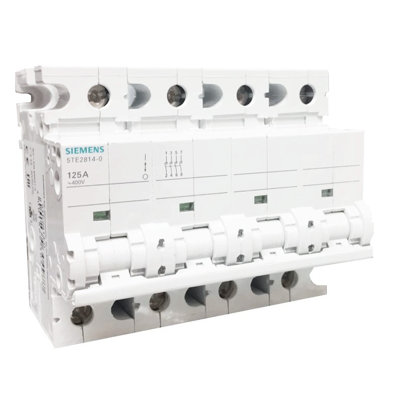 Siemens 4P 125A 6 Module Lasttrennschalter 5TE28140