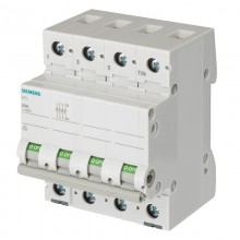 Siemens 3P+N 63A 4 Module Lasttrennschalter 5TL16630