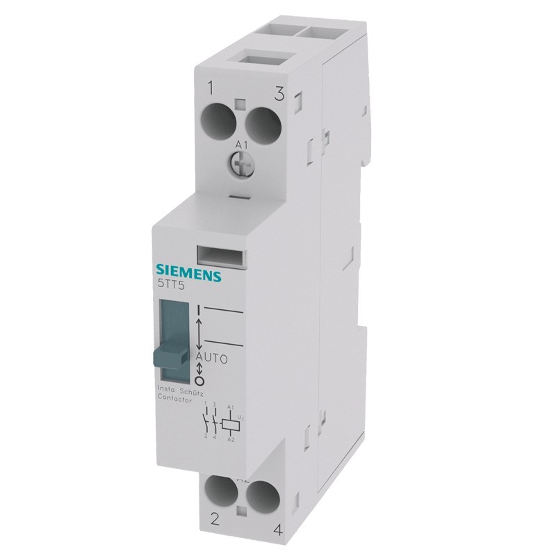 Siemens Schütz Handhilfsbetätigung 20A 230VAC 2NA 5TT58006