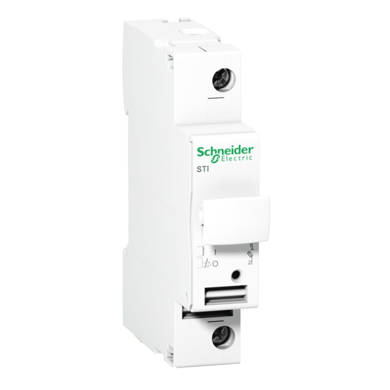 Schneider-Sicherungshalter 1P 32A 10.3X38 1 Modul A9N15636