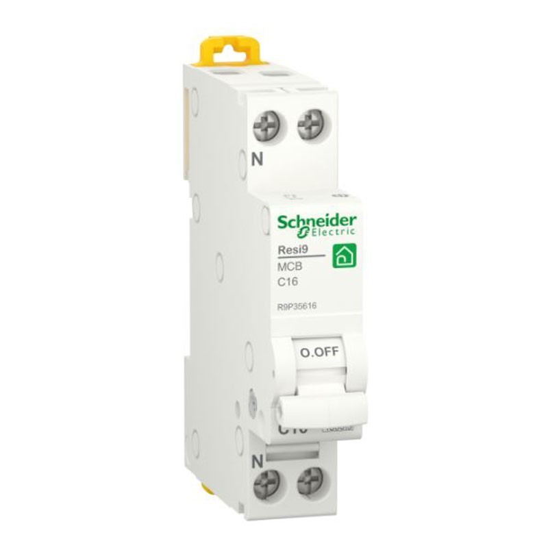 Schneider Leitungsschutzschalter 16A 1P+N 4,5KA C 1 Modul R9P35616