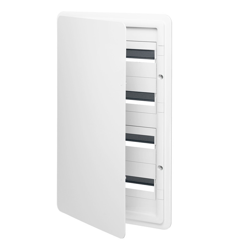 Vimar Unterputz-Schaltschrank 72 DIN-Module IP40 mit weißer Tür V53172.B