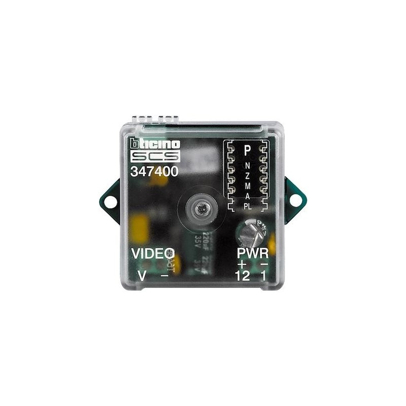 Bticino Kamera-Interface Koax / 2-Draht für externe Videokameras 347400