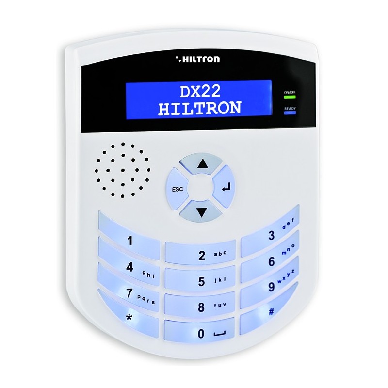 Hiltron-Steuertastatur Hintergrundbeleuchtetes RS 485-Display DX22