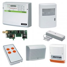 Hiltron XR Alarm Kit über Protec8GSM Funkgerät und KXR8GSMA Zubehör