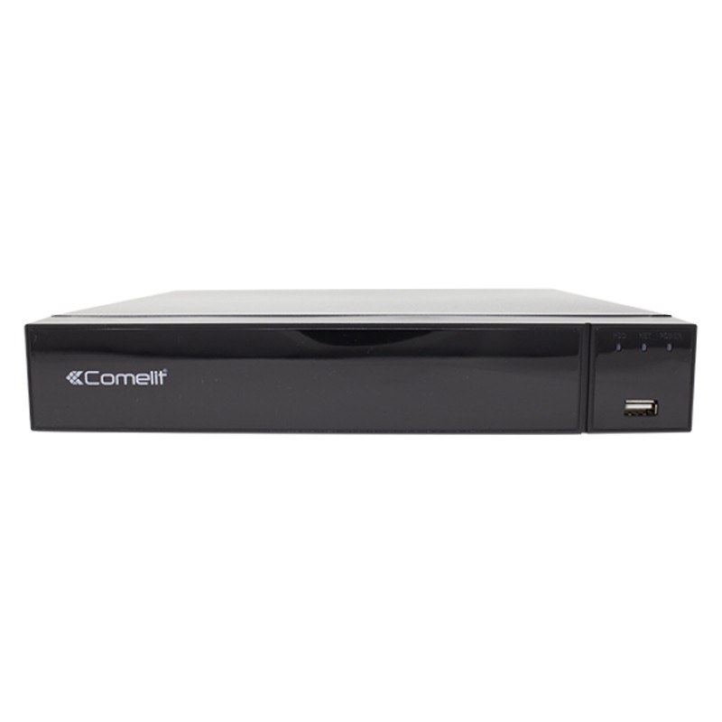 Videorecorder NVR Comelit 25 eingänge 4K HDD 2TB IPNVR025S08NA