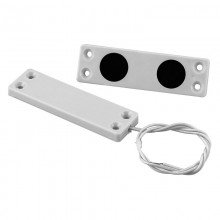 Ultraflacher Magnetkontakt Lince White für Aluminium 1001