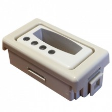 LINCE Adapter mit Bticino Matix kompatibel für Lince 4158EUROPLUS-INS. Art 4173EUROPLUS-ADX