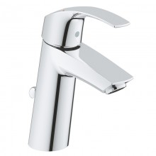 Grohe Eurosmart Einhand-Waschtischbatterie, M-Size mit Ablaufgarnitur 23322001