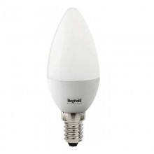 Beghelli Oliva LED Opal Lampe 3,5W E14 3000K warmes Licht 56966