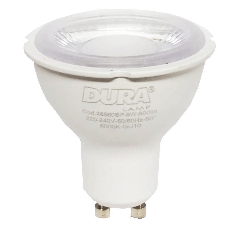 Duralamp 9W LED-Glühbirne GU10 6000K 28860SP