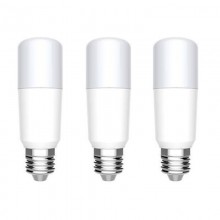 GE Tungsram 9W LED-Röhrenlampe E27 6500K 3-teiliges Set 93120140
