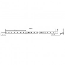 Ledco LED-Lichtbänder 80W 24V 3000K IP68 5 Meter SL125LBC68