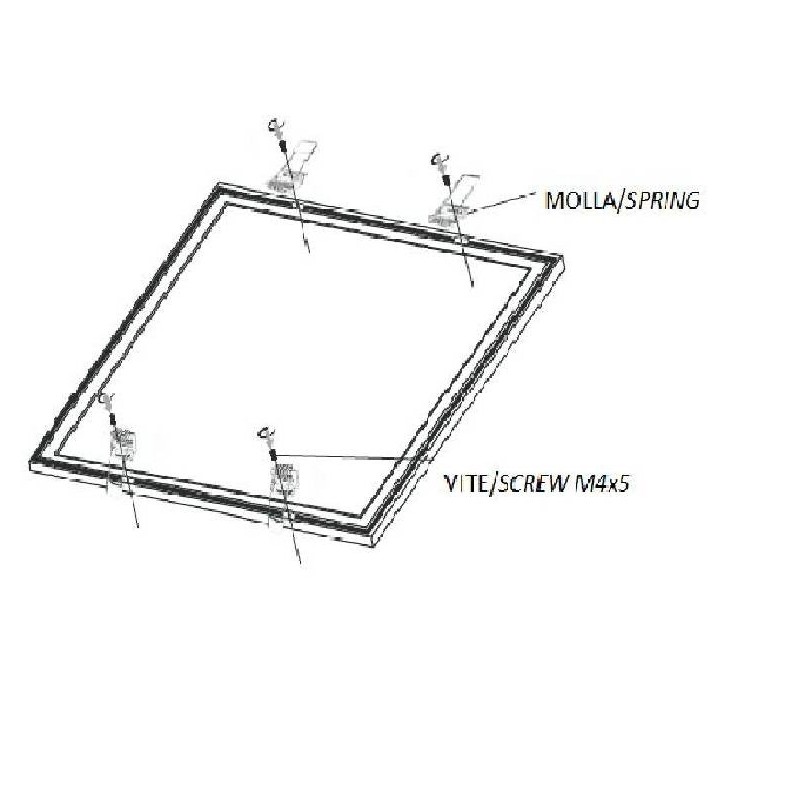 Nobile Federsatz für vertiefte Platten für lpx66 AX1/66