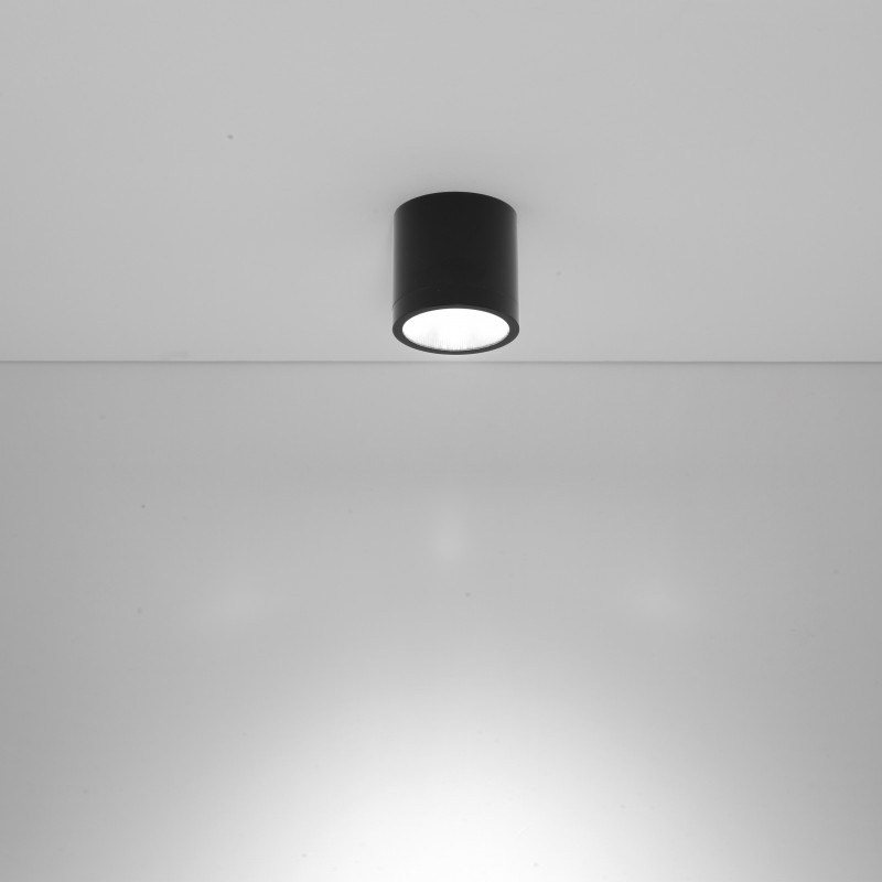Nobile LED Deckenleuchte 10W 3000K 50° Grad IP20 Farbe schwarz DL013/50/NE