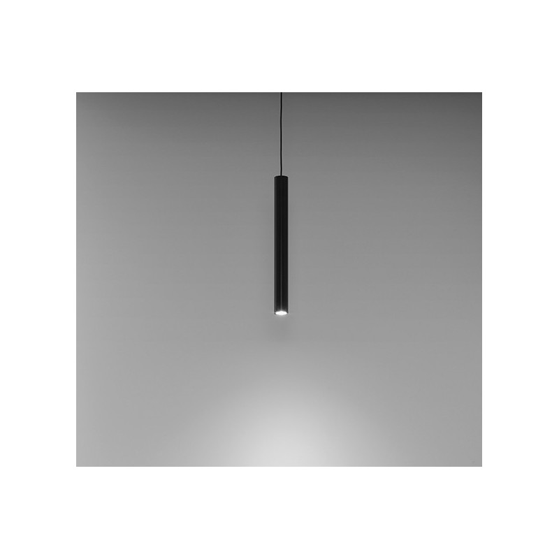 Nobile Röhrenpendelleuchte Schwarz LED 7.5W 3000K 650 lm IP20 DL031/NE