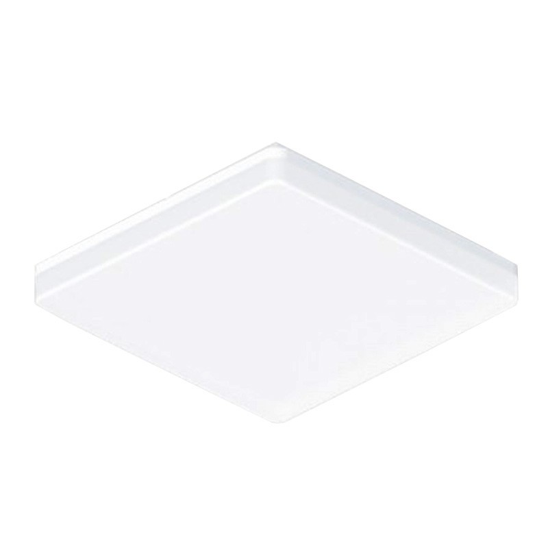 Novalux quadratische LED-Deckenleuchte Luna, weiß 19W 3000K IP44 104305.01