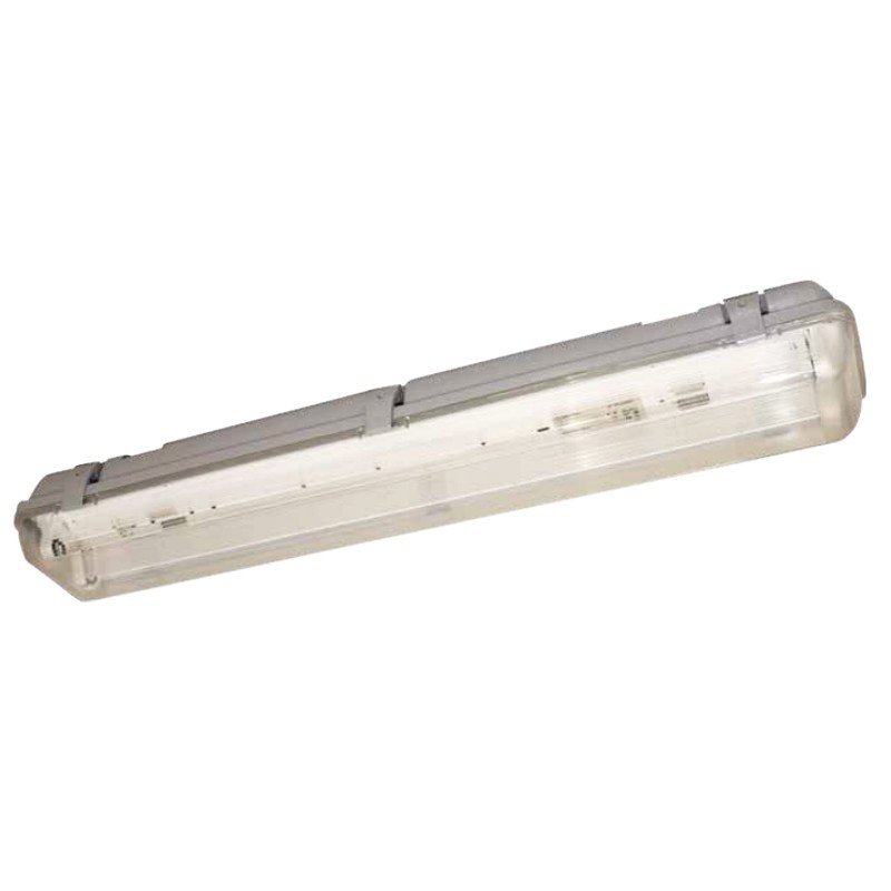 Poliplast Ofelia wasserdichte leere LED-Deckenleuchte für 2 T8 Lichter 60 cm 400755-18-2LED