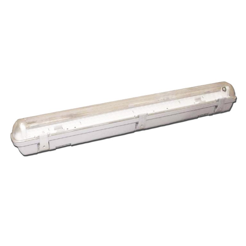 Poliplast wasserdichte leere LED-Deckenleuchte für 1 T8 Licht 60 cm 400755-18LED